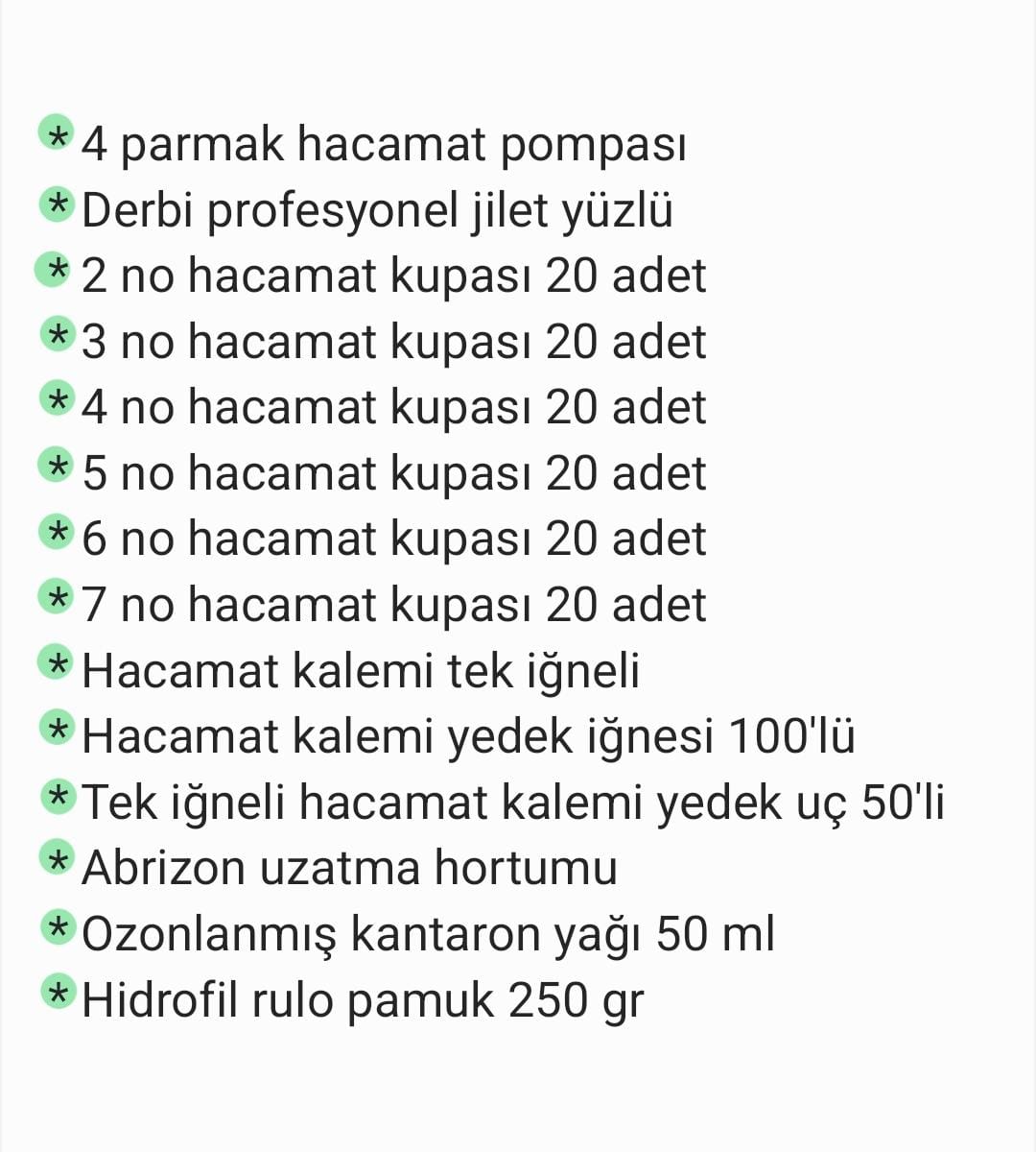 Hacamat Başlangıç Paketi